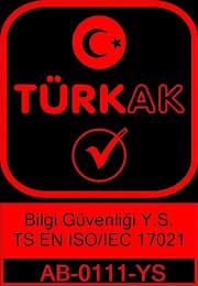 TÜRKAK AB-0111-YS akreditasyonu — TS EN ISO/IEC 17021 bilgi güvenliği yönetim sistemi
